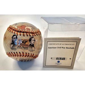 Battle Of Fort Sumter United States Civil War 150th Commemorative Baseball